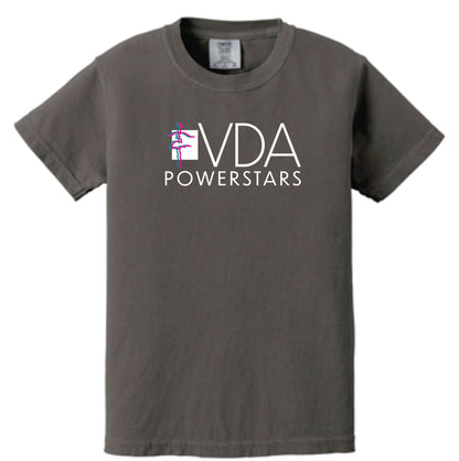 VDA Glitter Logo Youth Comfort Colors Heavyweight T-Shirt