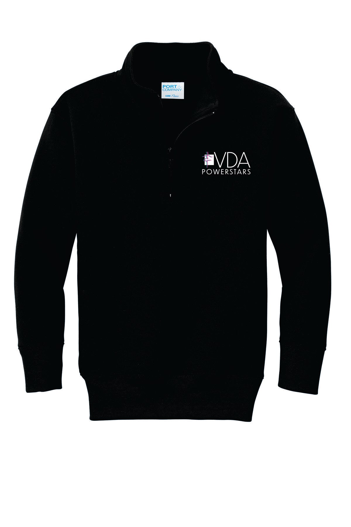 VDA Port & Company ® Core Fleece 1/4-Zip Pullover Sweatshirt