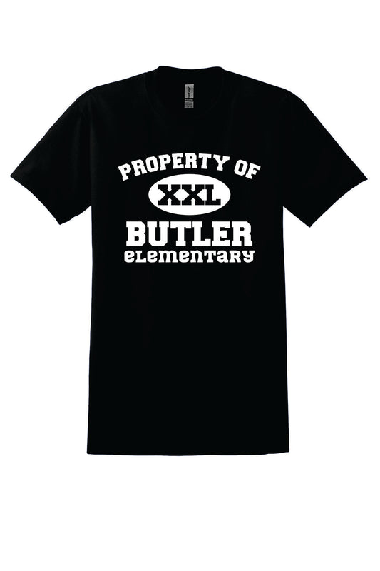 Butler Elementary Property of- Gildan Softstyle® T-Shirt